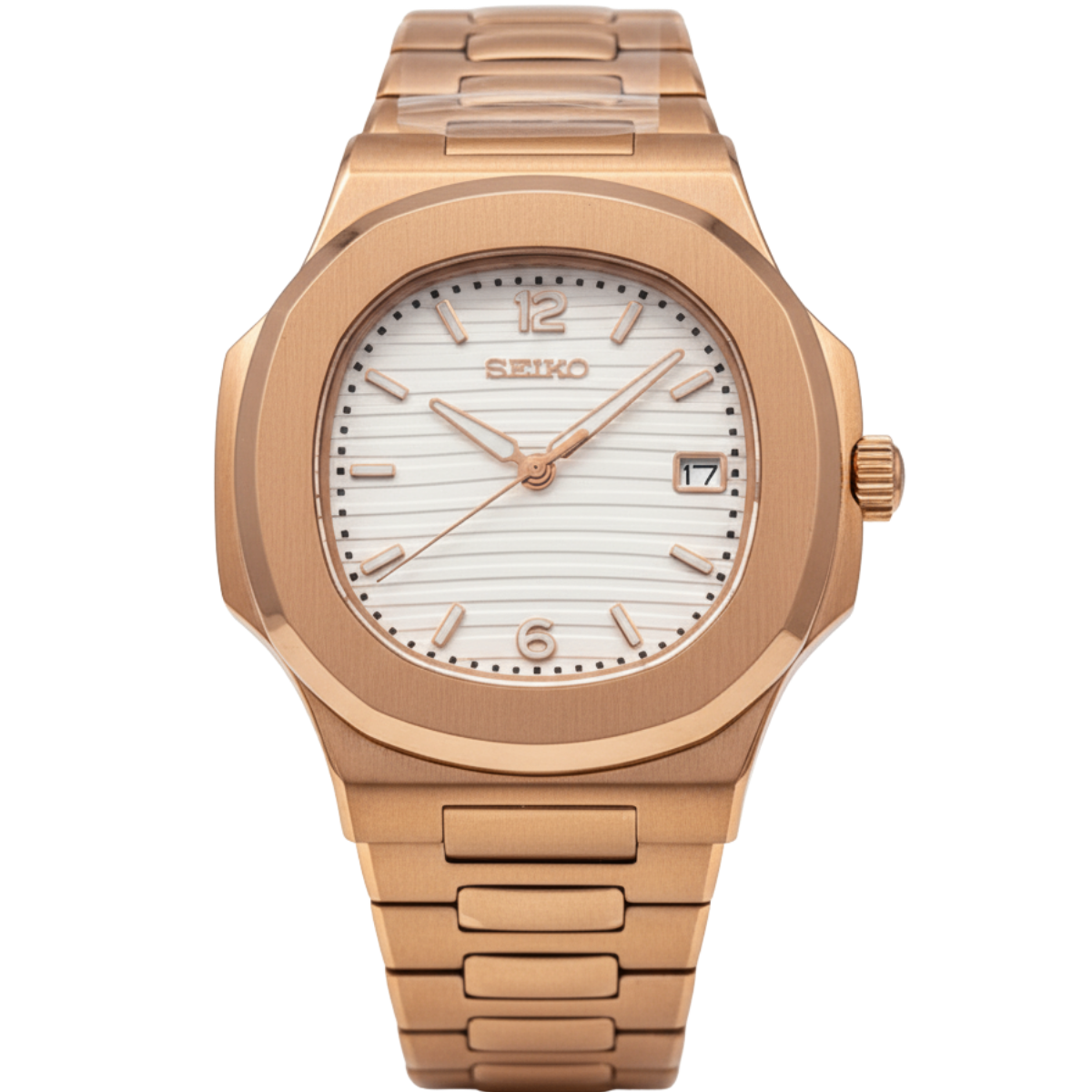 SEIKONAUT ROSE GOLD Womens (White Dial)