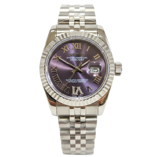 SEIKO-LEX PURPLE ROMAN DJ (31MM)