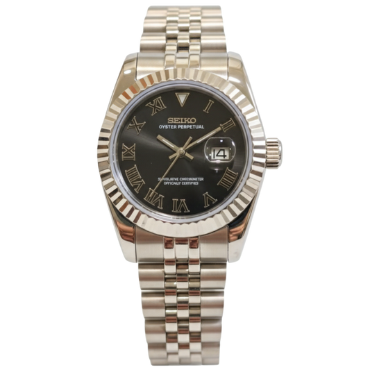 SEIKO-LEX BLACK ROMAN DJ (31MM)