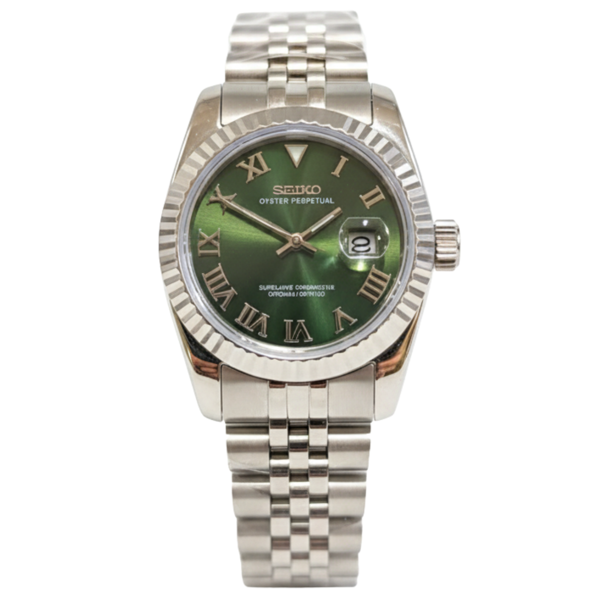 SEIKO-LEX GREEN ROMAN DJ (31MM)