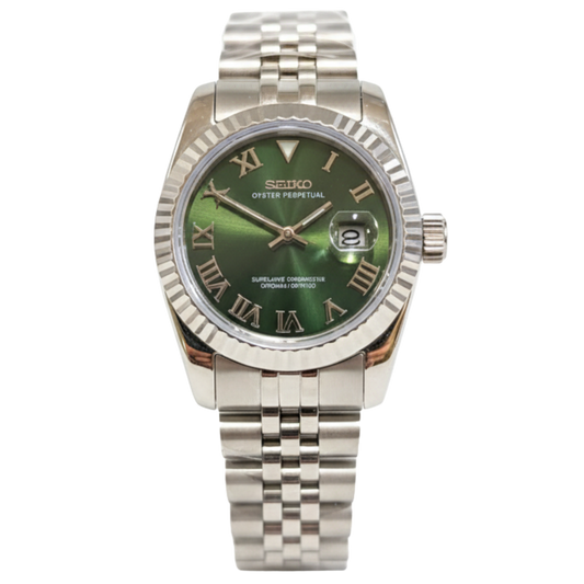 SEIKO-LEX GREEN ROMAN DJ (31MM)