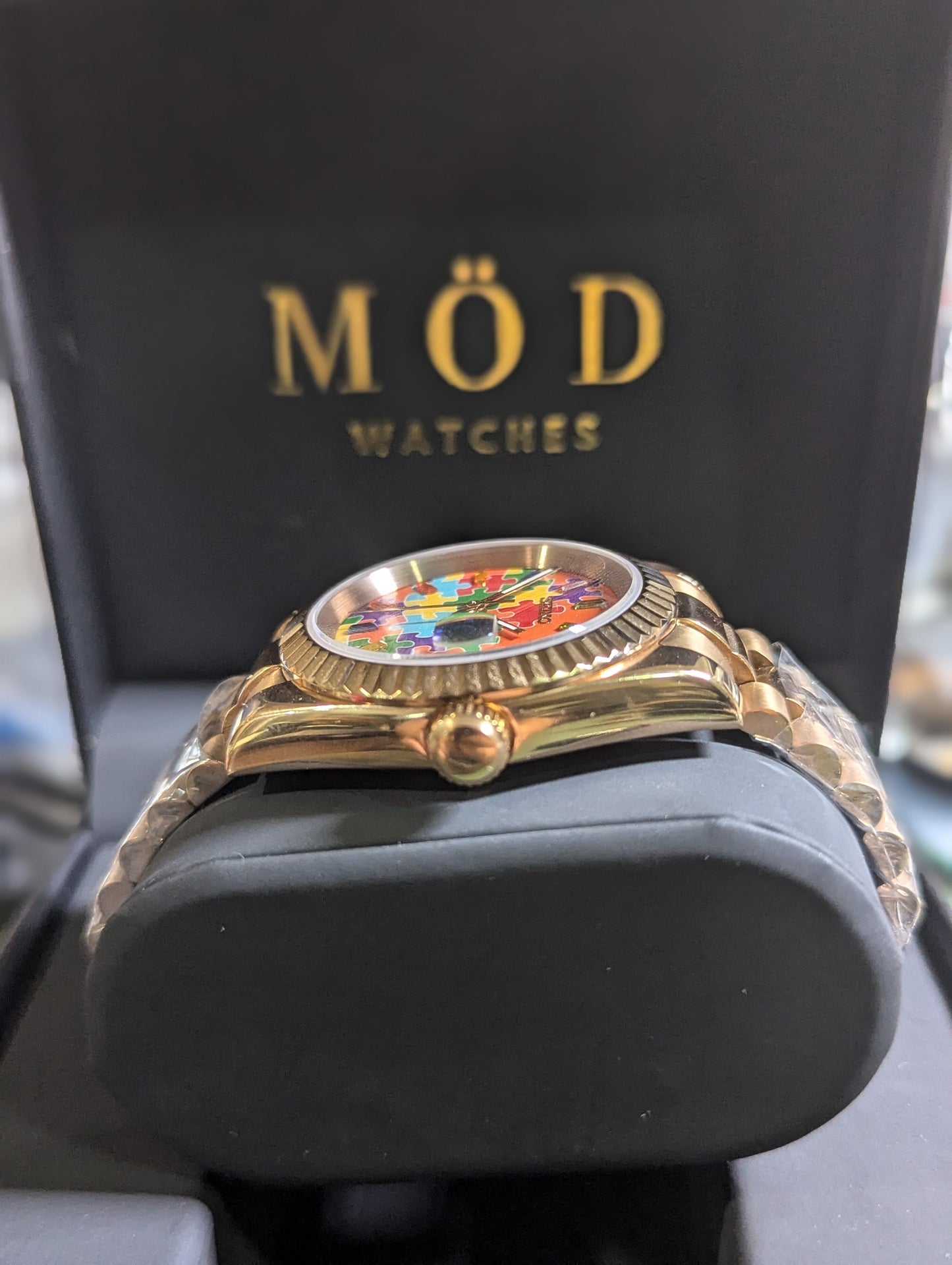 SEIKO-LEX ROSE GOLD PUZZLE DJ (36MM)