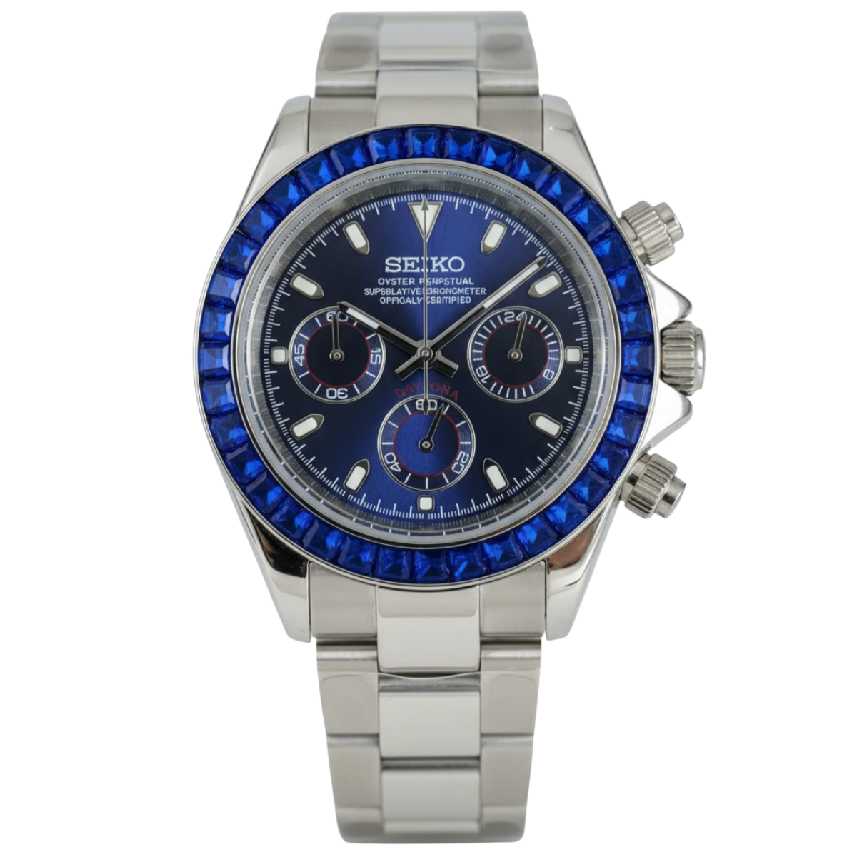 SEIKO-LEX BLUE DIAMOND DAYTONA