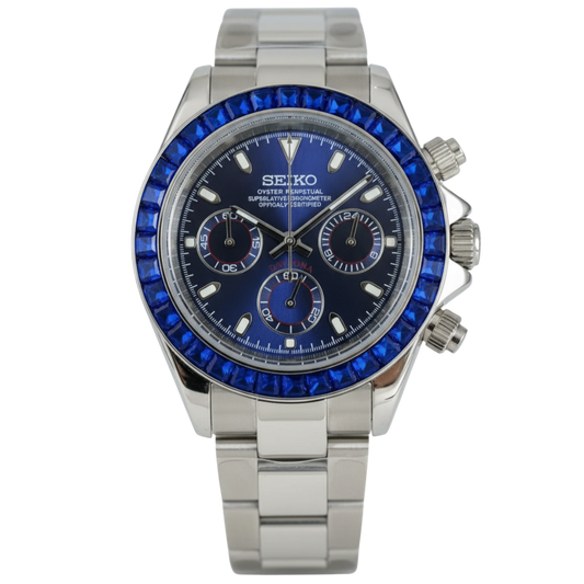 SEIKO-LEX BLUE DIAMOND DAYTONA