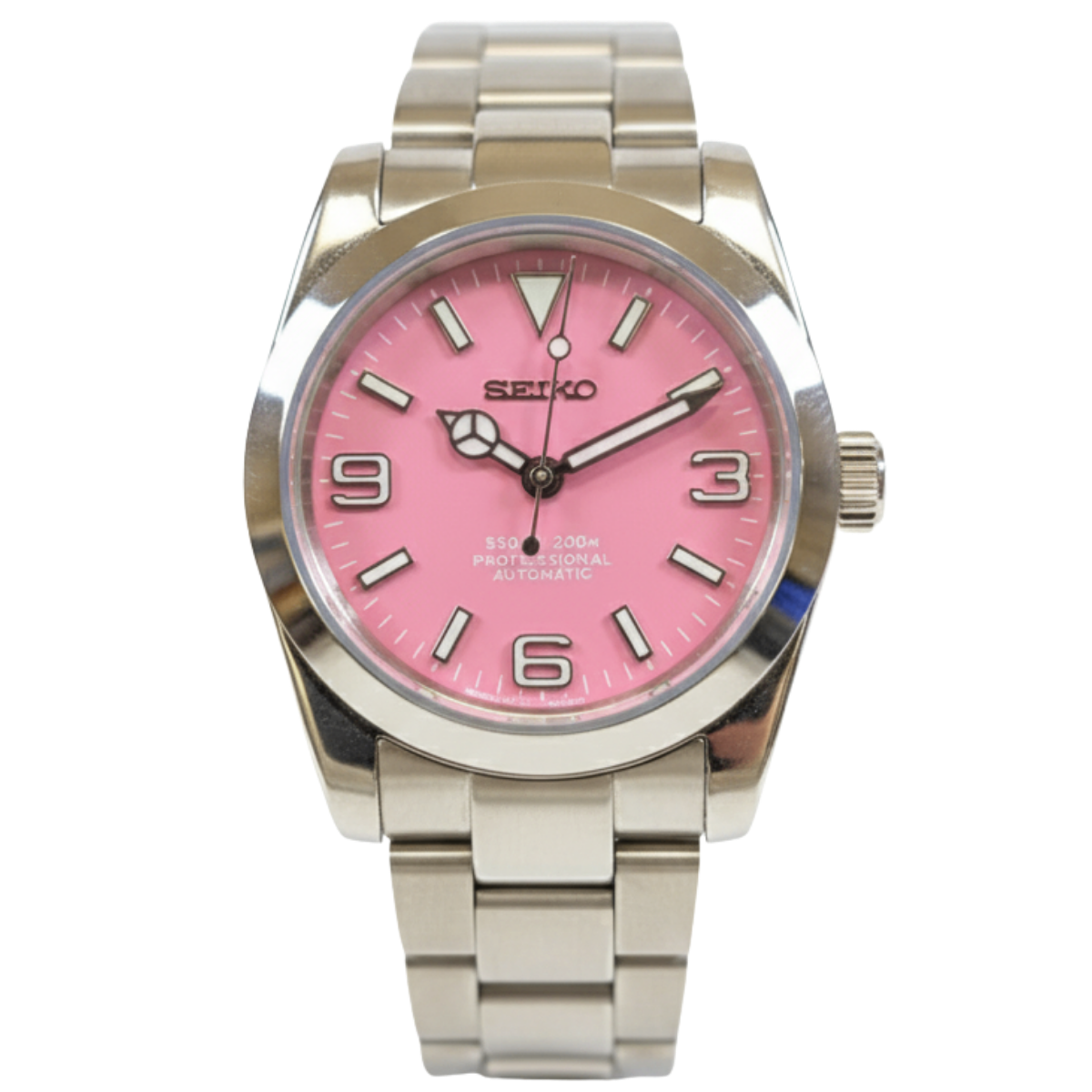 SEIKO-LEX PINK EXPLORER (36MM) – Modwatches
