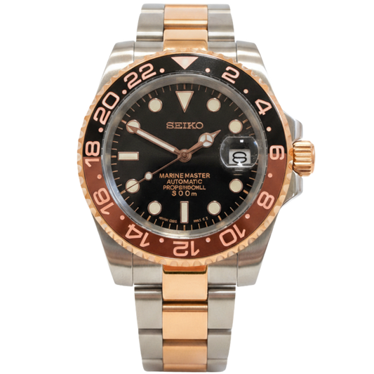 SEIKO-LEX ROOTBEER OYSTER GMT