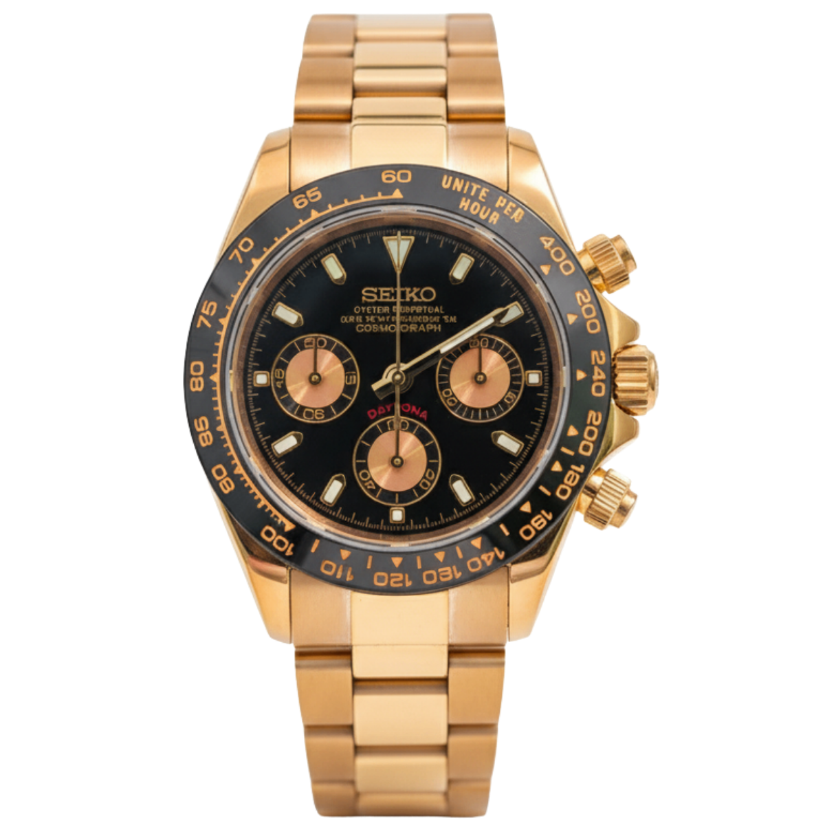 SEIKO-LEX ROSE GOLD DAYTONA