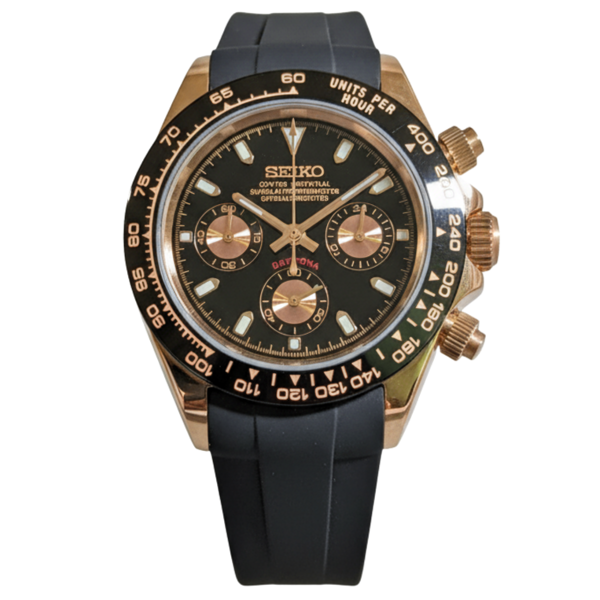 SEIKO-LEX ROSE GOLD DAYTONA