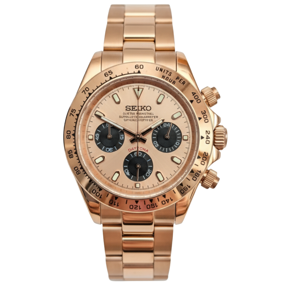 SEIKO-LEX ROSE GOLD DAYTONA