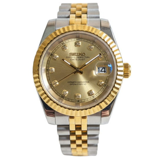 SEIKO-LEX TWO TONE GOLD DIA DJ 39MM