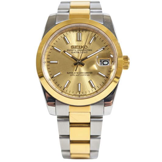 SEIKO-LEX YELLOW GOLD DJ