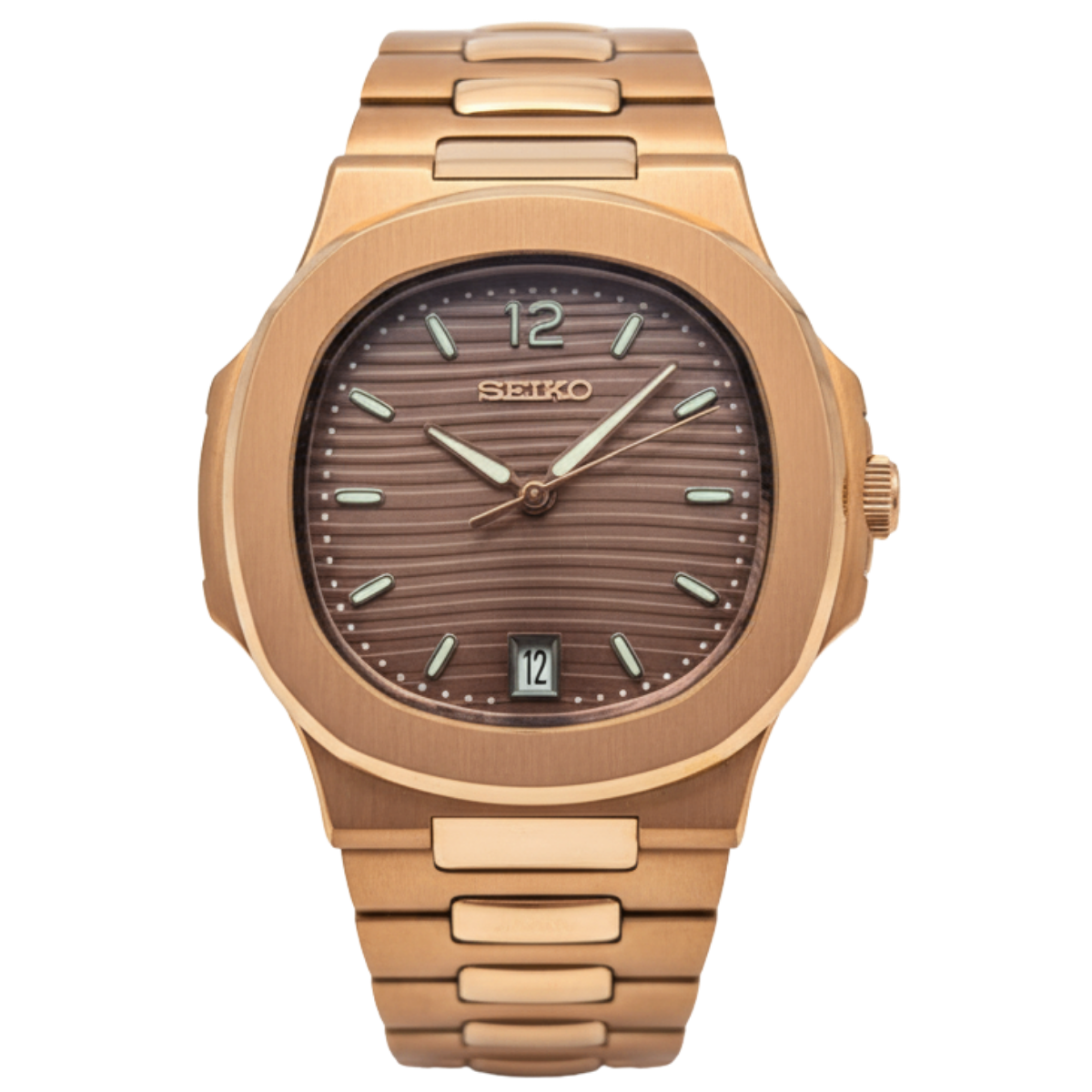 SEIKONAUT ROSE GOLD Womens (Brown Dial)