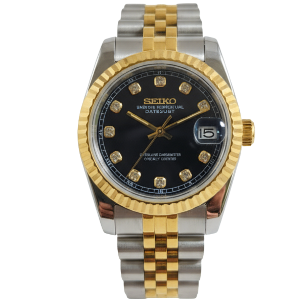 Skx Two tone Gold Datejust Modified watch