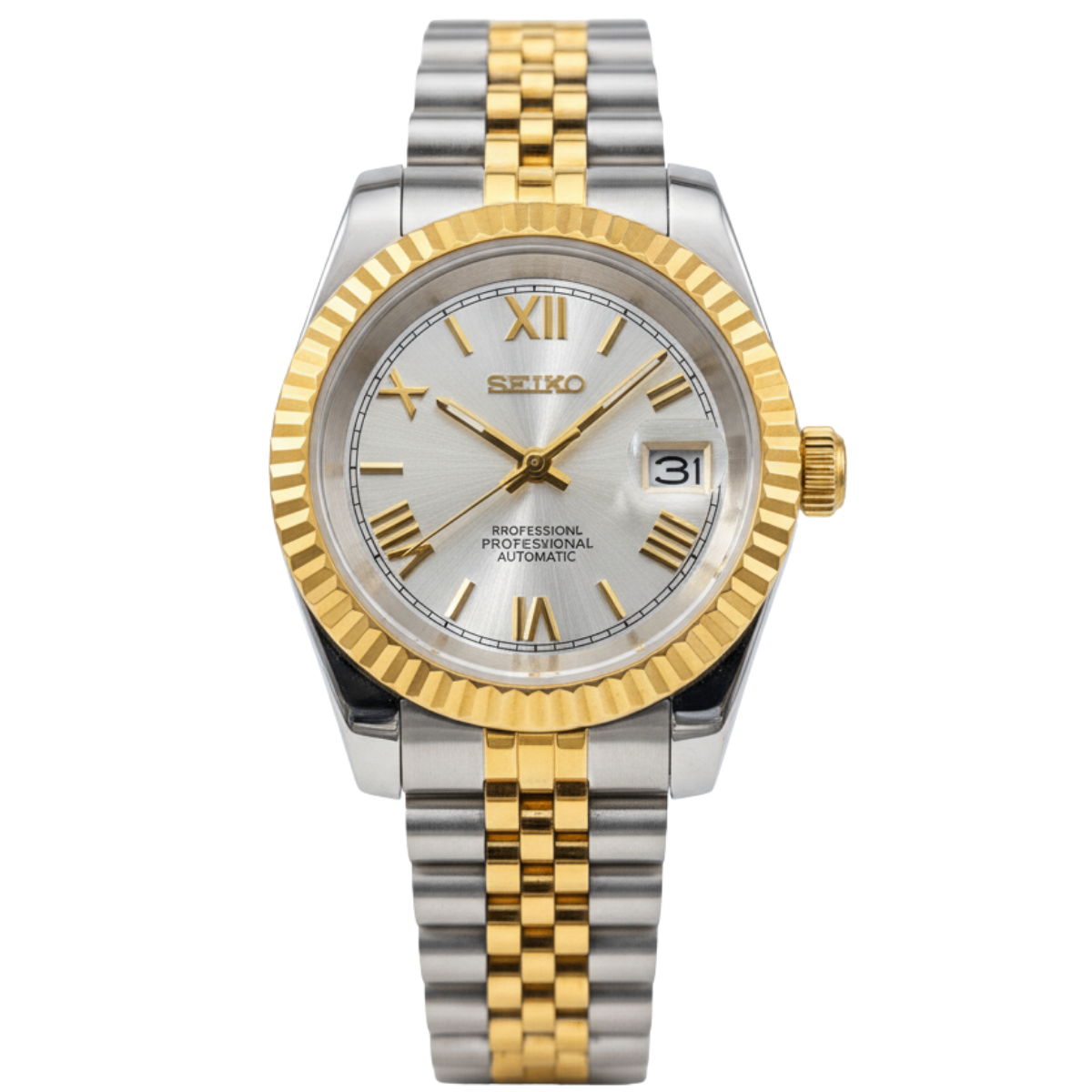 Two tone Datejust Roman Dial MöD