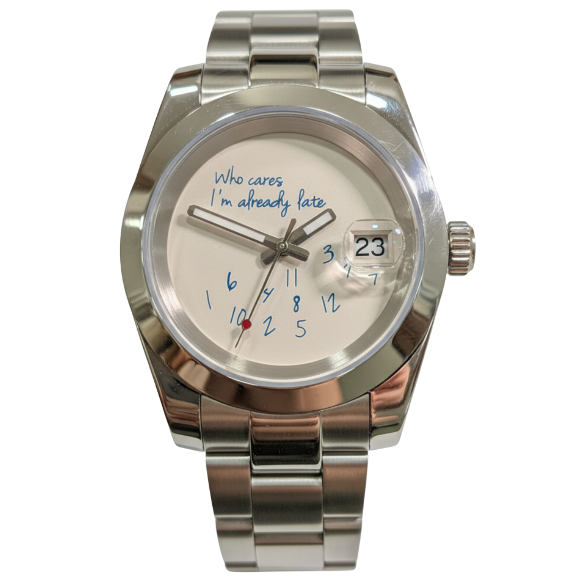 WHO CARES?! BLUE DATE