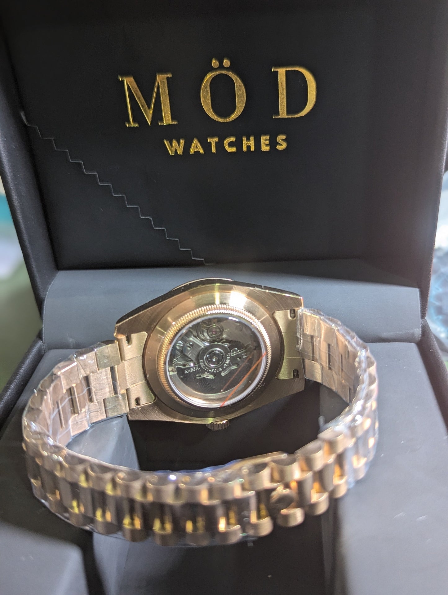 SEIKO-LEX ROSE GOLD PRESIDENT DJ OLIVE (40MM)