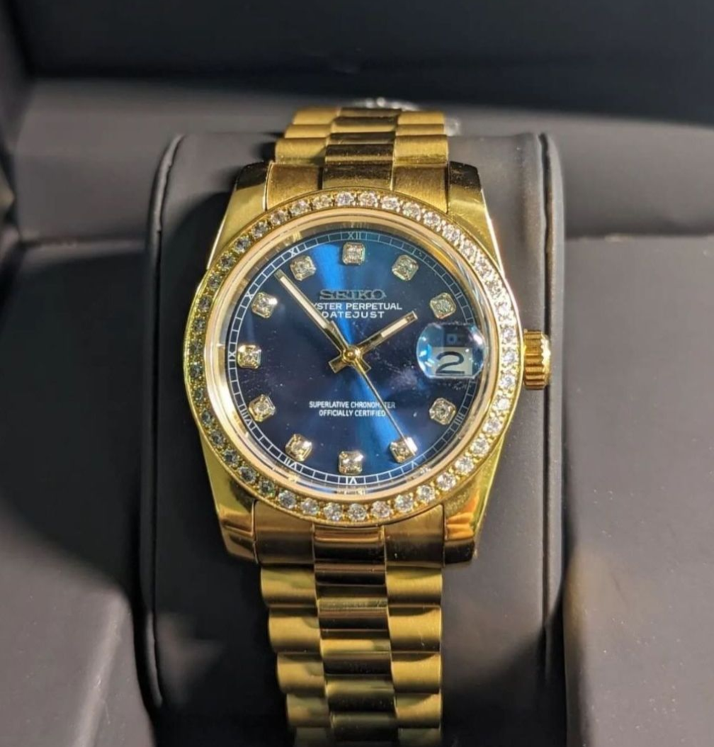 SEIKO-LEX GOLD PRESIDENT DJ