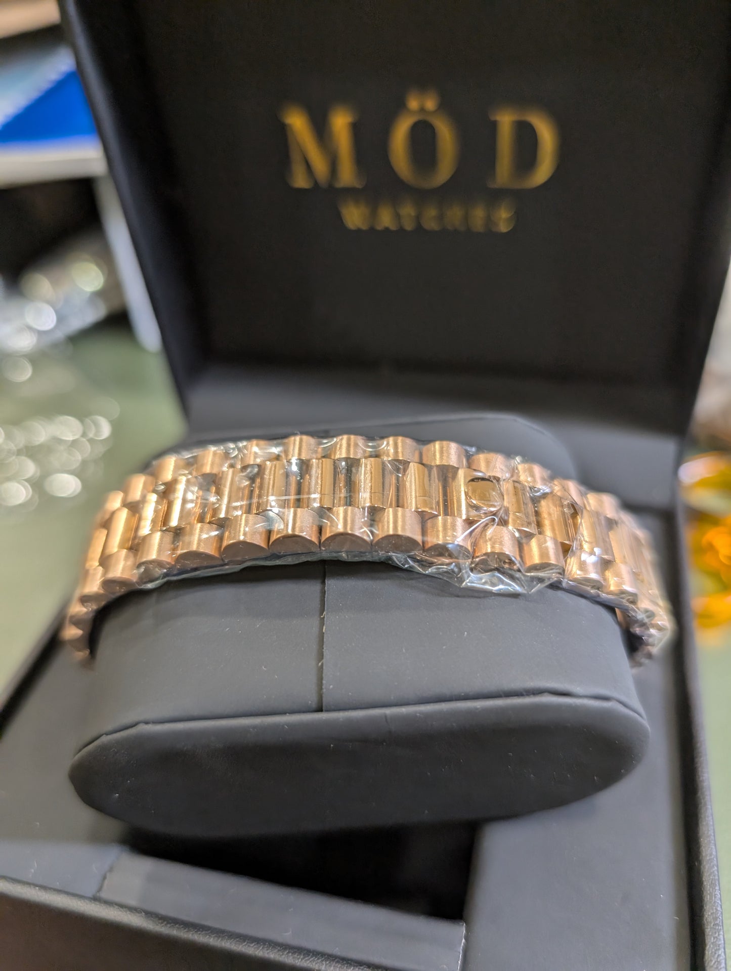 SEIKO-LEX ROSE GOLD DAY-DATE CHAMPAGNE