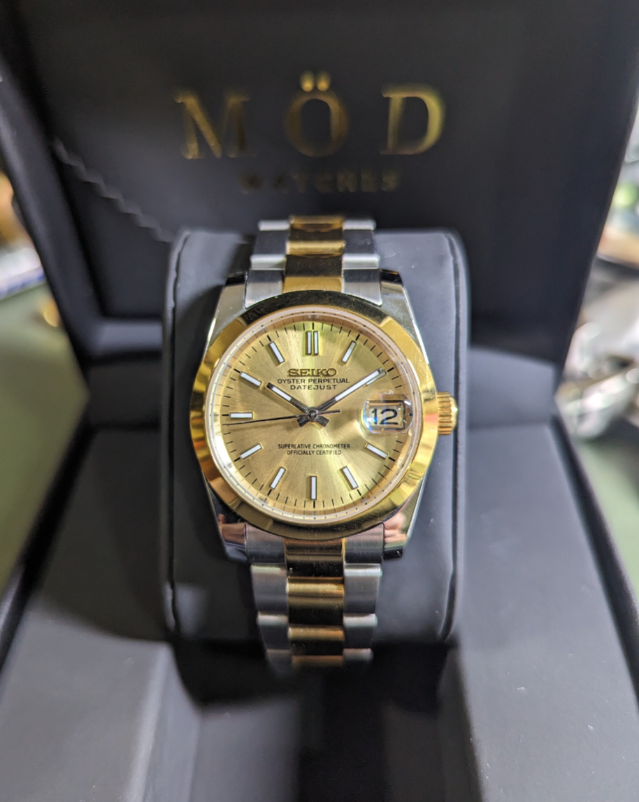 SEIKO-LEX YELLOW GOLD DJ