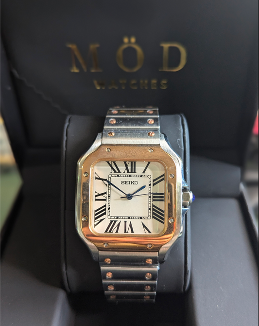 SANTOS ROSE GOLD TWO TONE