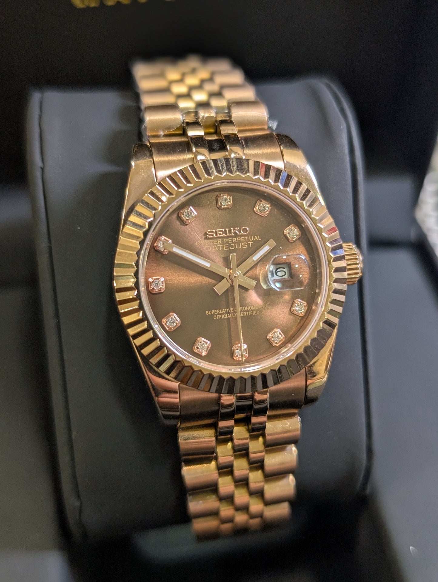 SEIKO-LEX Pink DIA DJ (31MM)