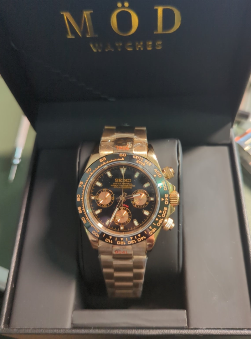 SEIKO-LEX ROSE GOLD DAYTONA