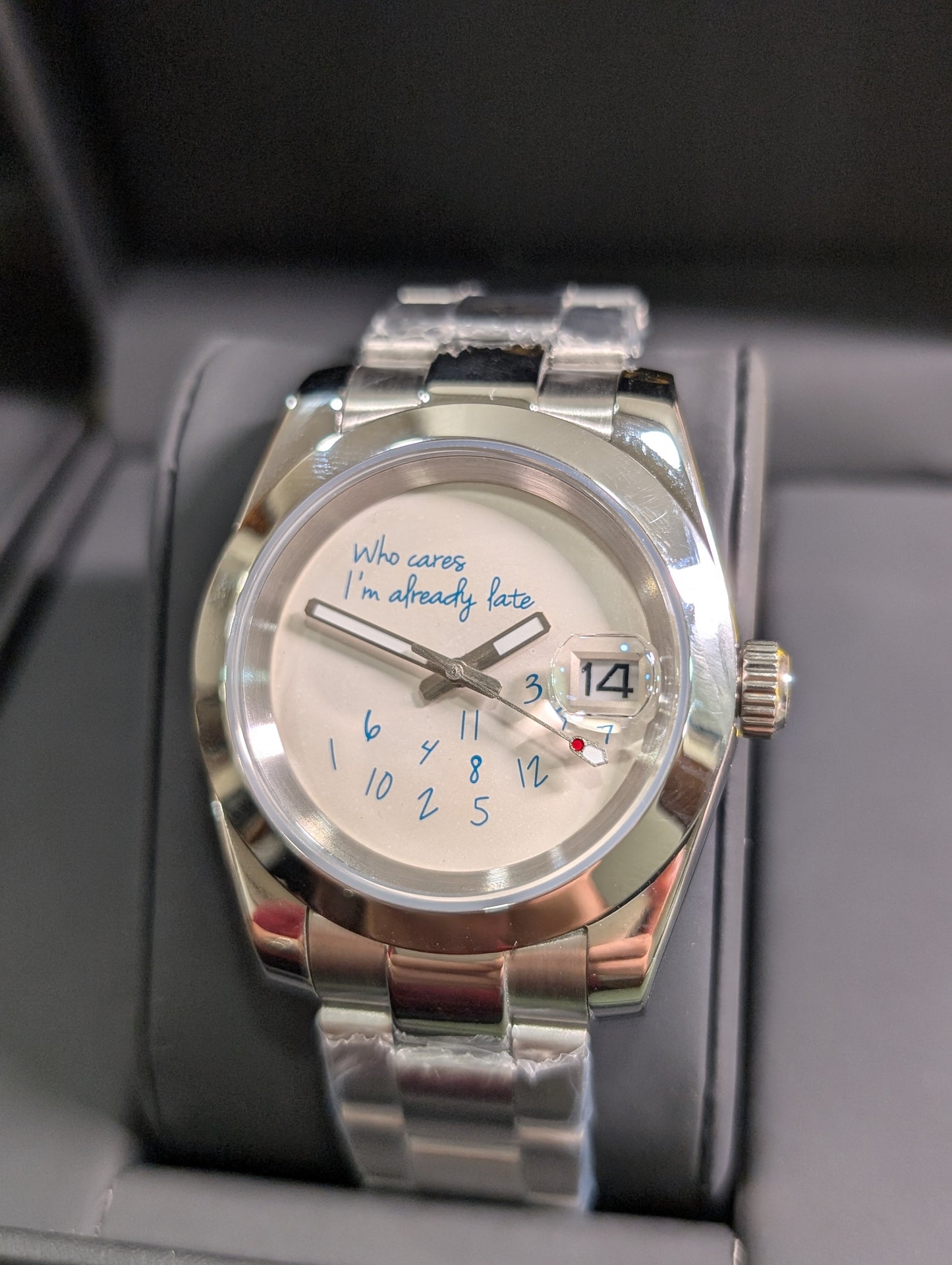 WHO CARES?! BLUE DATE