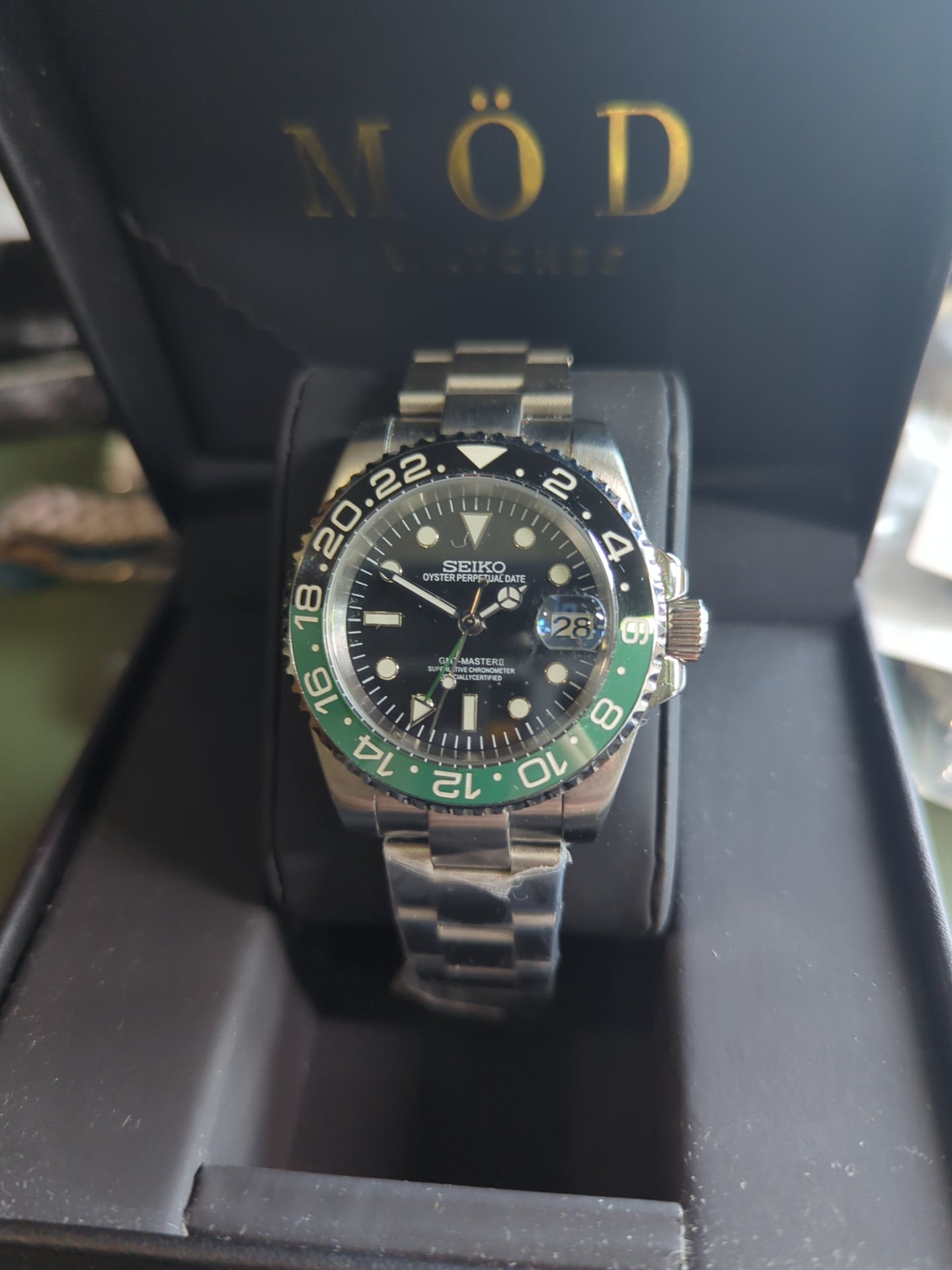 SEIKO-LEX SPRITE GMT