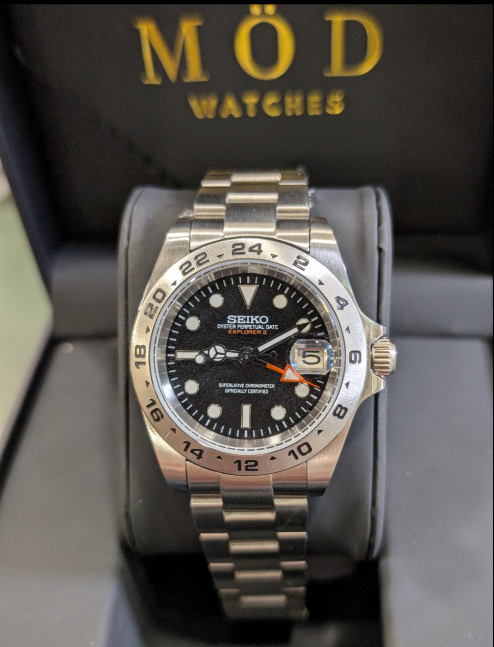 SEIKO-LEX EXPLORER GMT
