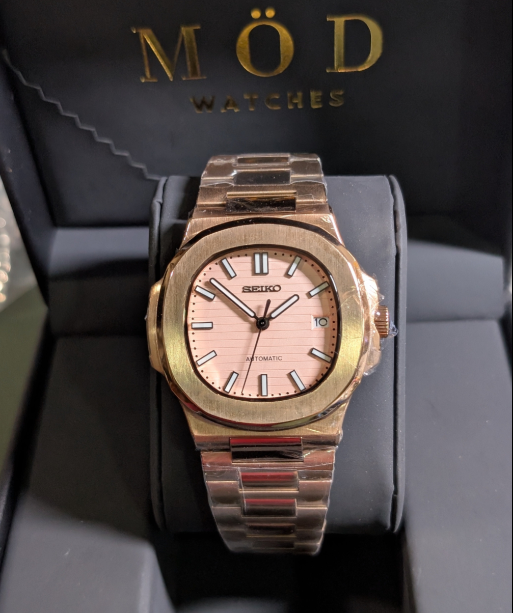 SEIKONAUT ROSE GOLD PINK
