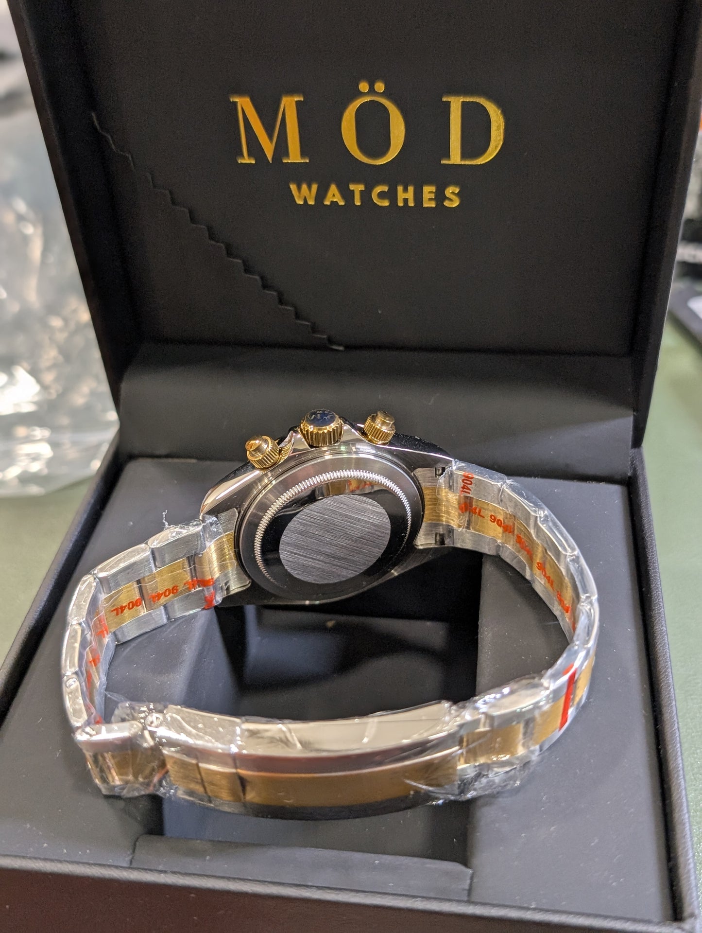 SEIKO-LEX SILVER-GOLD DAYTONA