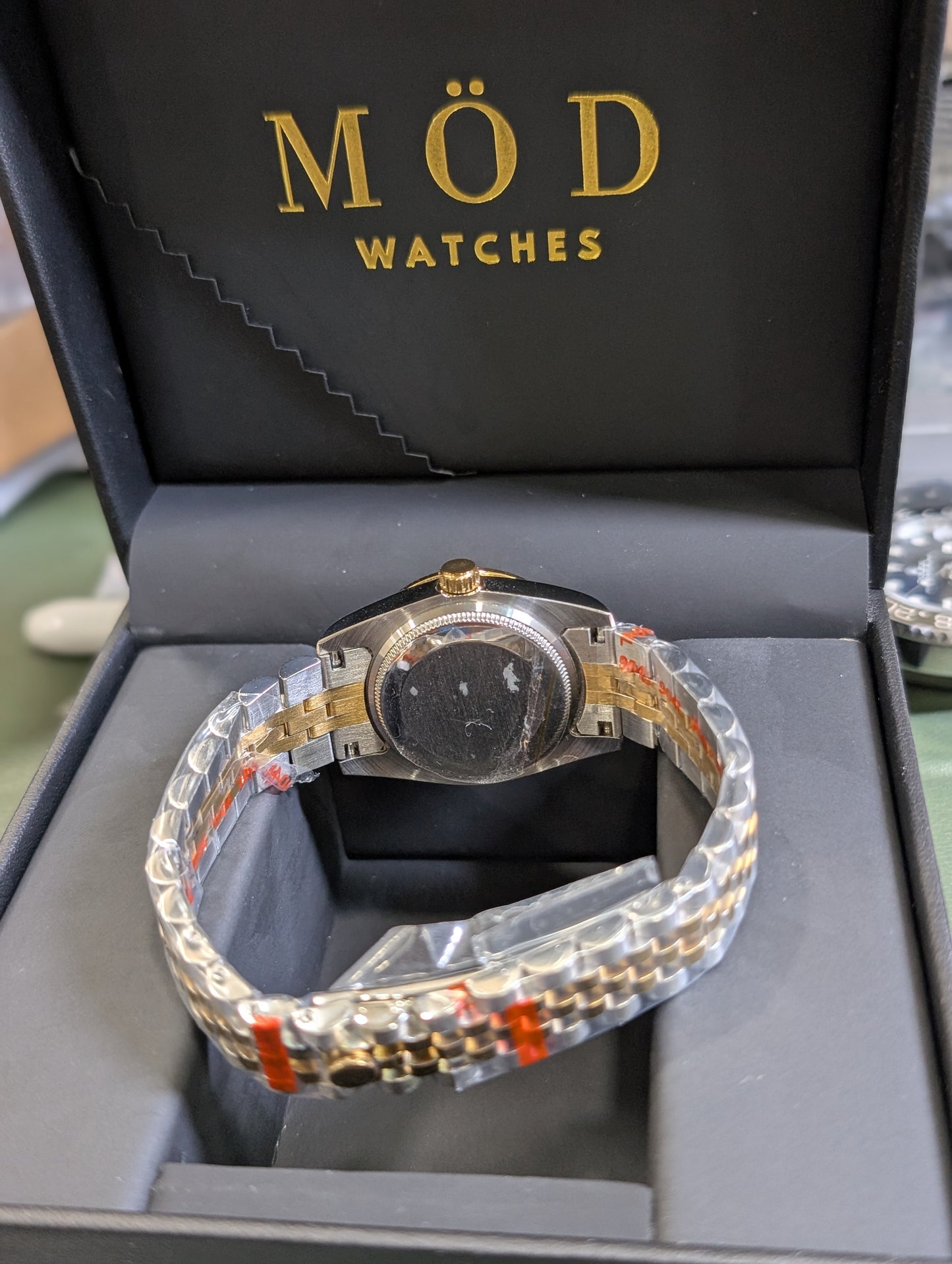 SEIKO-LEX TWO TONE YELLOW GOLD DJ (Black Dial 31MM)