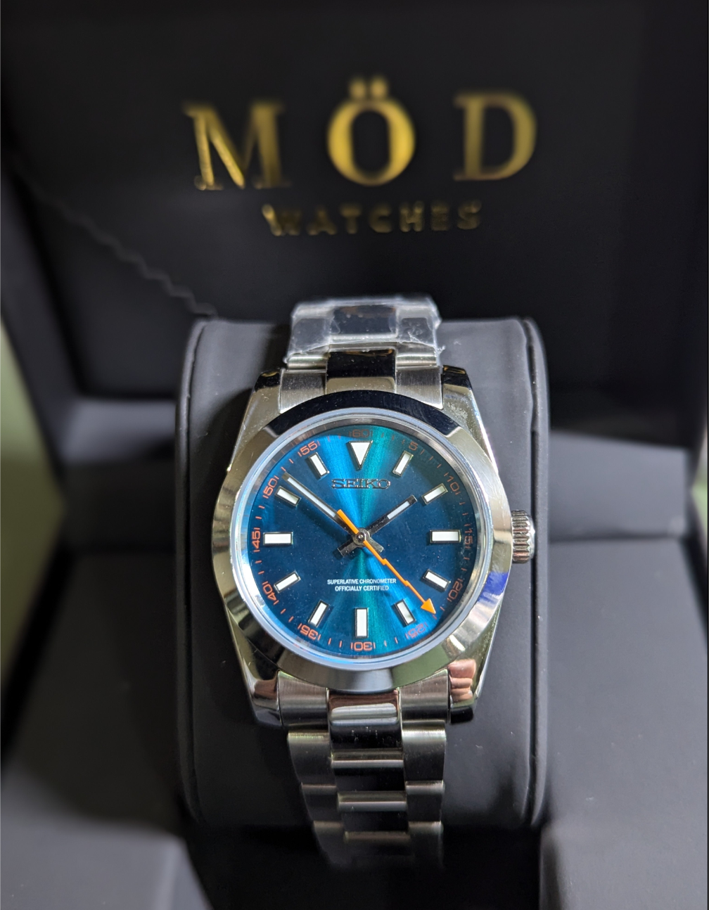 SEIKO-LEX MILGAUSS BLUE DJ