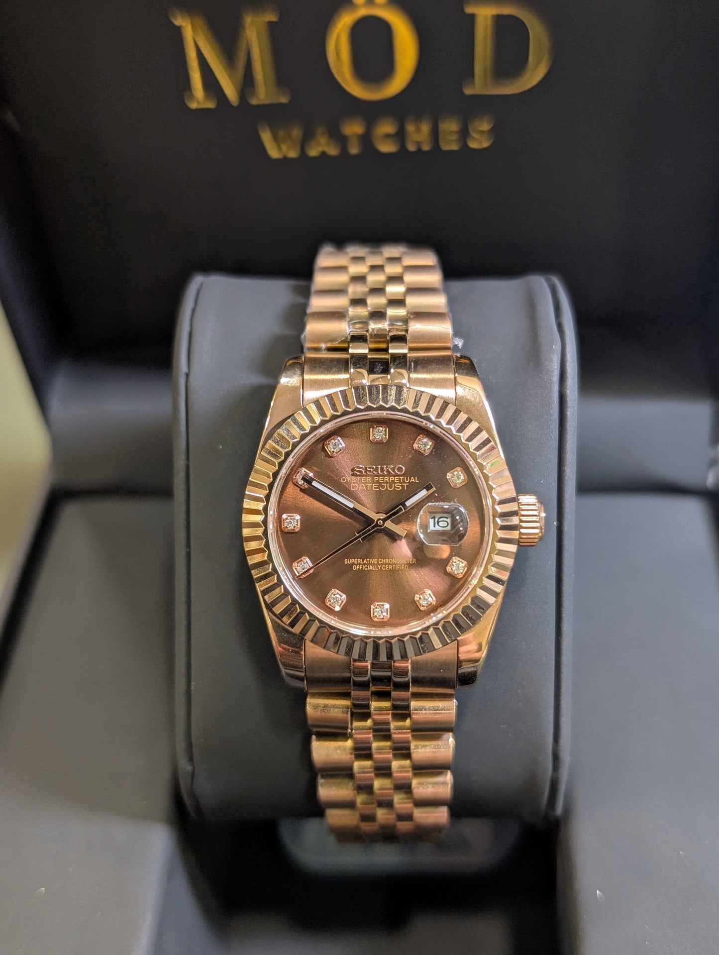 SEIKO-LEX Pink DIA DJ (31MM)