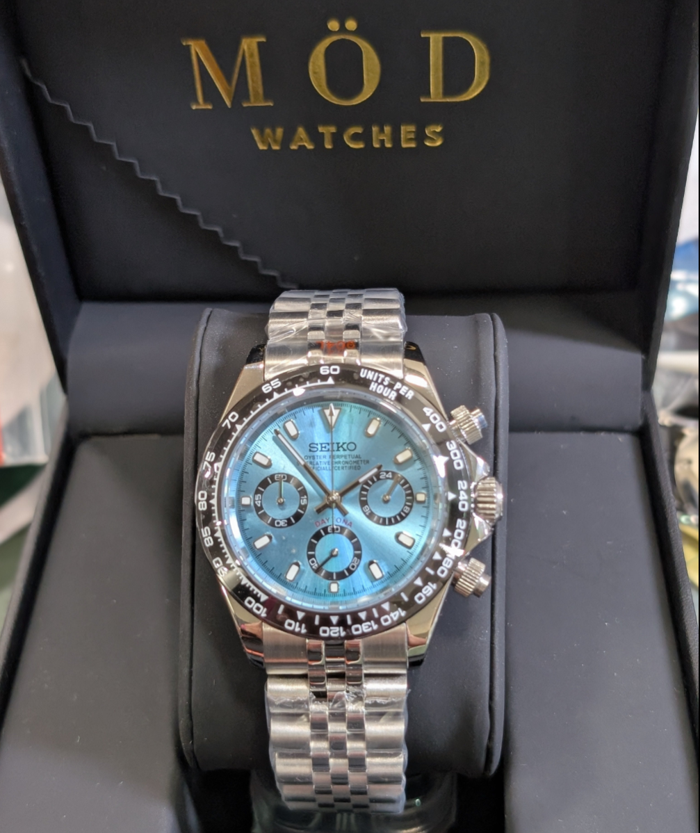 SEIKO-LEX ICE BLUE DAYTONA