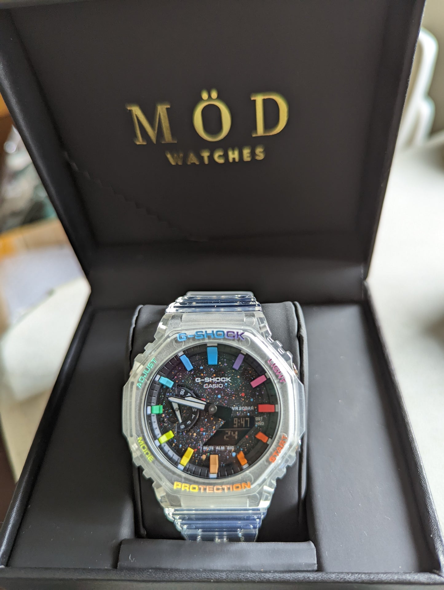 Casio Oak Crystal Jellyfish