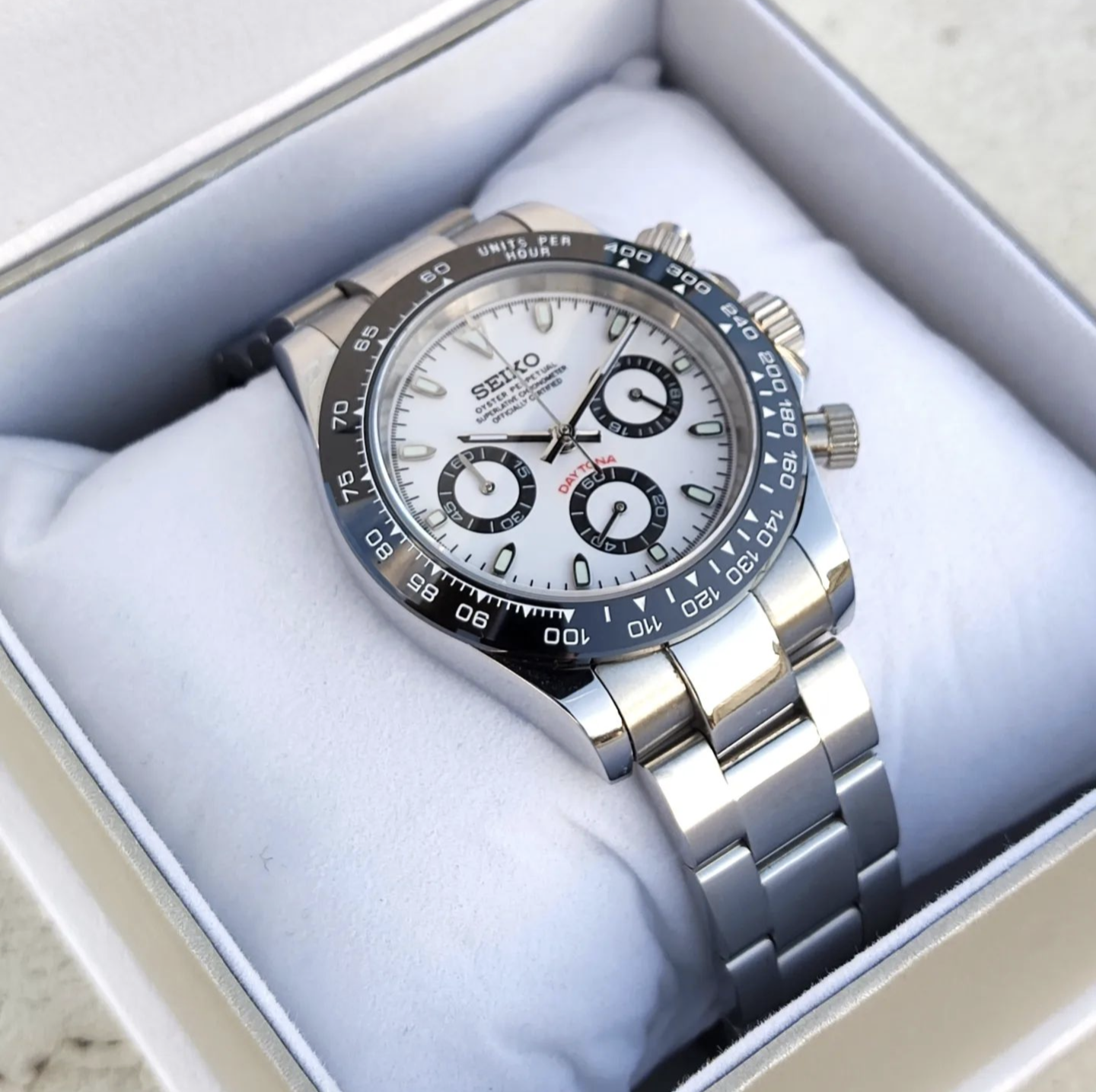 Seiko daytona sales