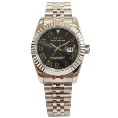 SEIKO-LEX BLACK ROMAN DJ (31MM)