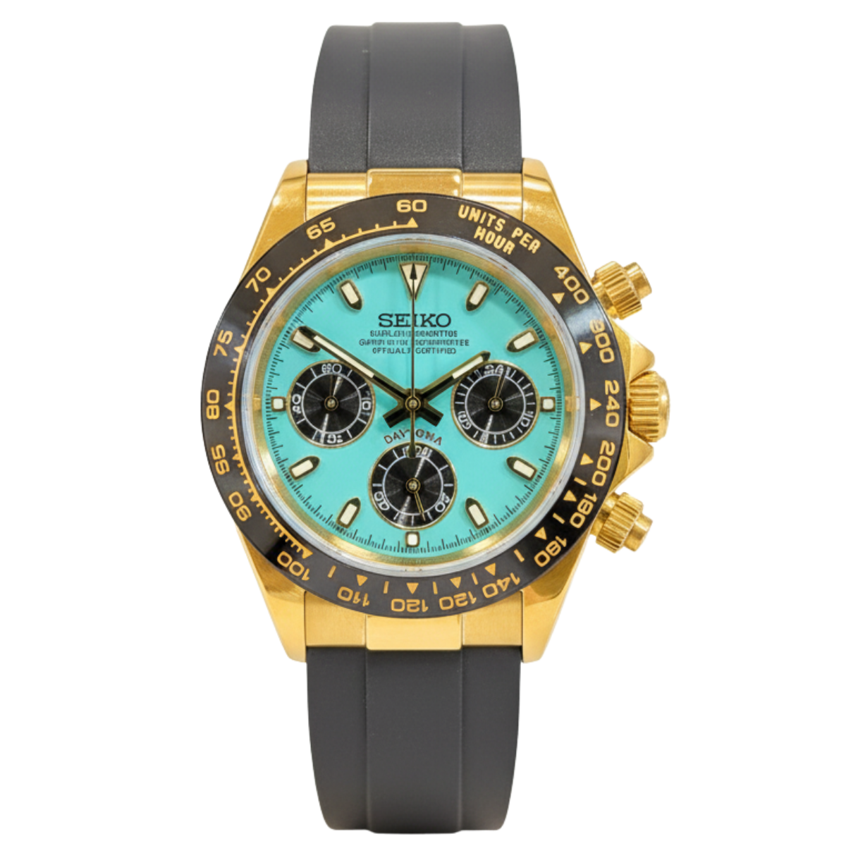 SEIKO-LEX TIFFANY YELLOW GOLD DAYTONA