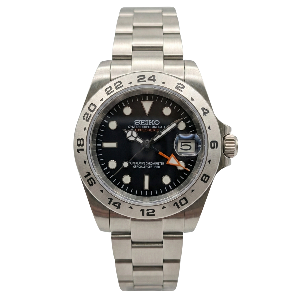 SEIKO-LEX BLACK EXPLORER GMT
