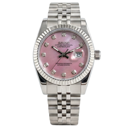 SEIKO-LEX MOP TWO TONE ROSE GOLD DIA DJ (31MM)