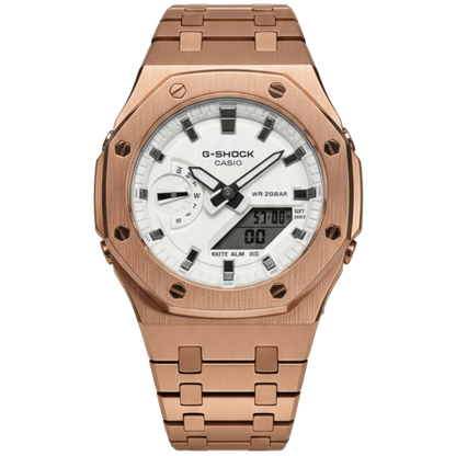 Casio Oak MINI Rose Gold PEACH DIAL
