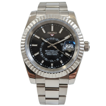 SEIKO-LEX BLACK SKYDWELLER