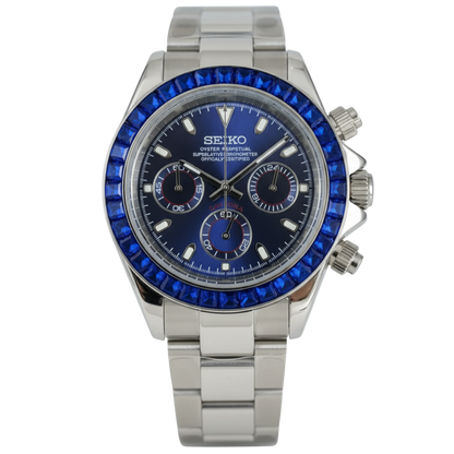 SEIKO-LEX BLUE DIAMOND DAYTONA