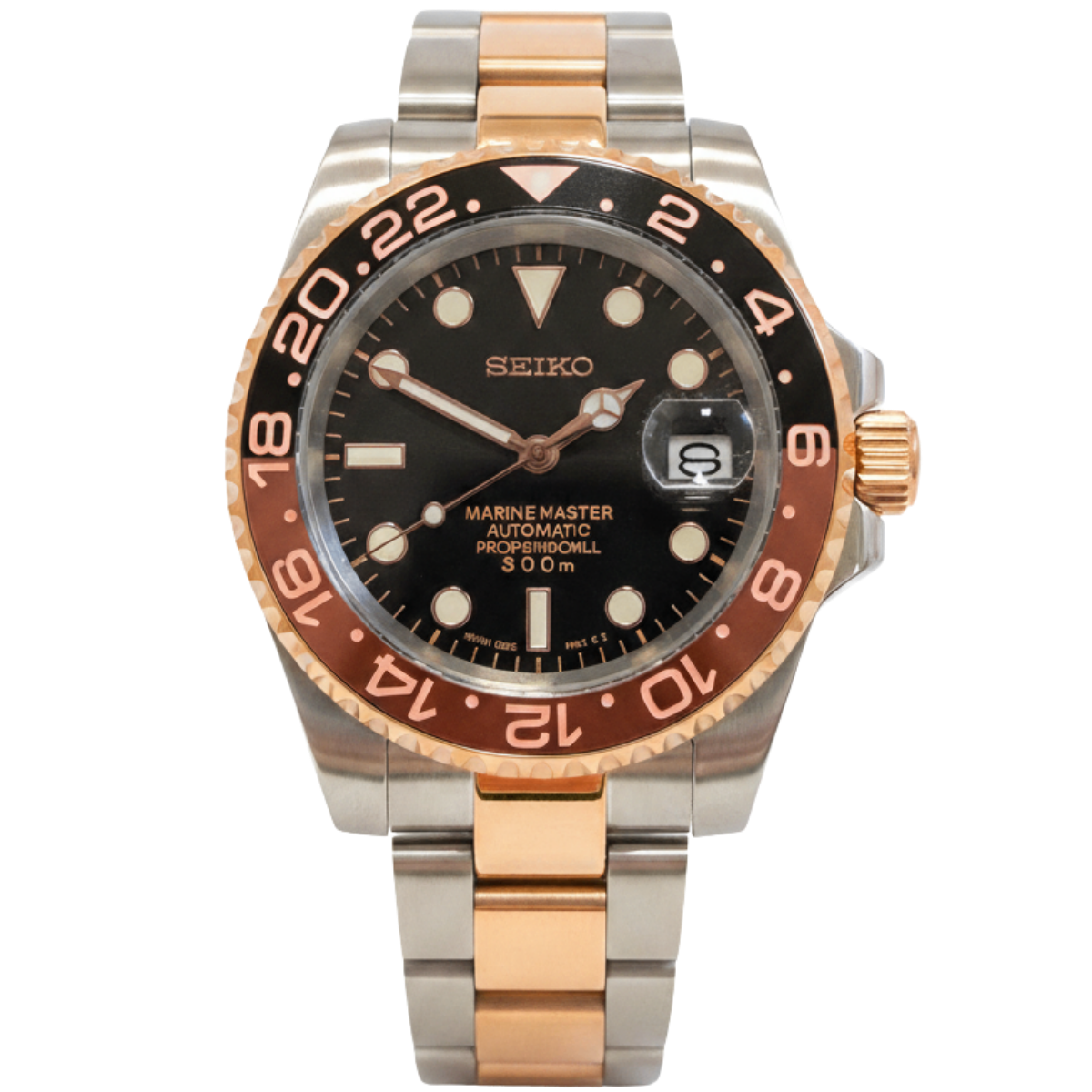 SEIKO-LEX ROOTBEER OYSTER GMT