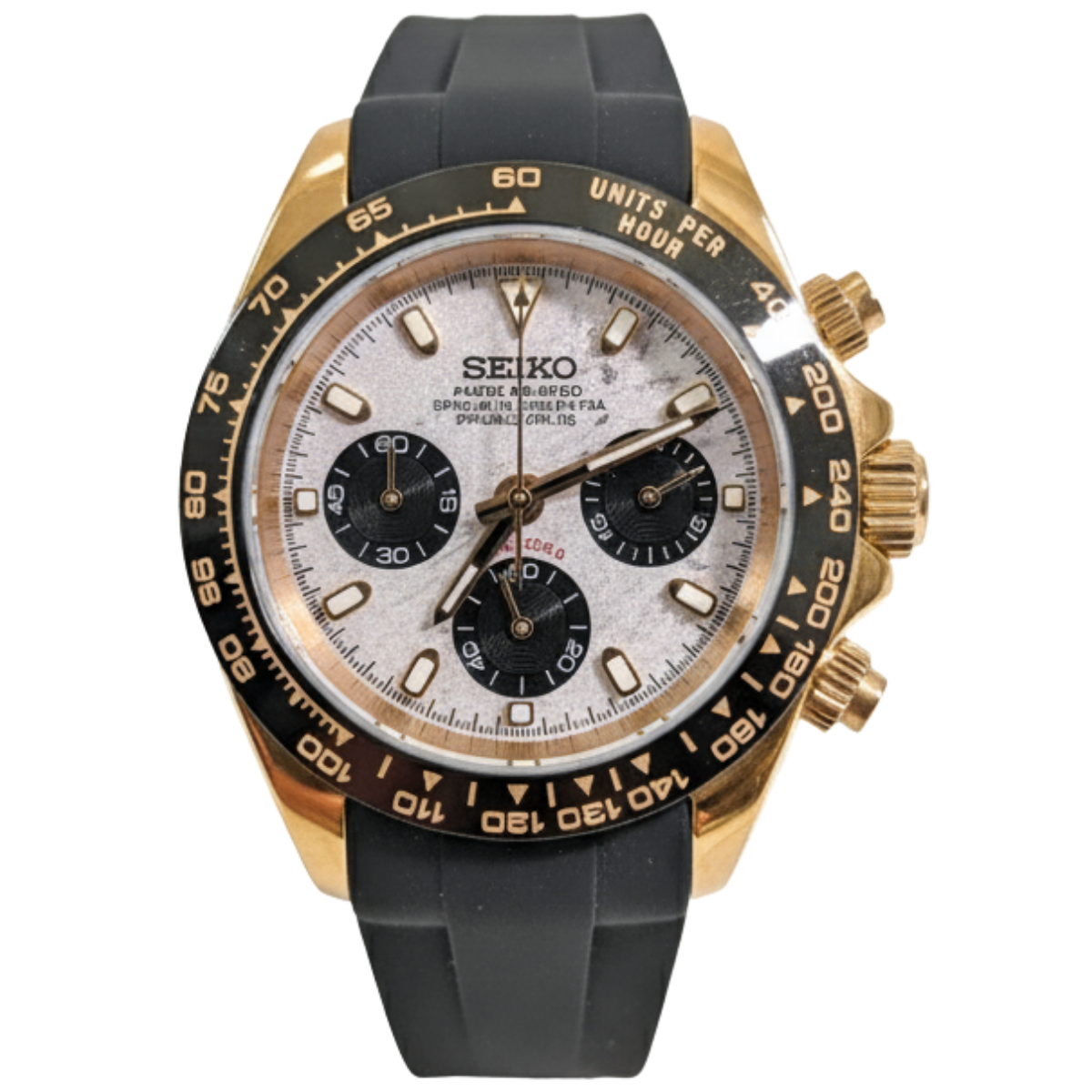 SEIKO-LEX ROSE GOLD METEORITE DAYTONA