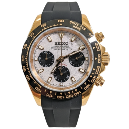 SEIKO-LEX ROSE GOLD METEORITE DAYTONA