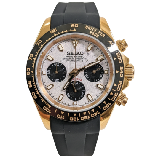 SEIKO-LEX ROSE GOLD METEORITE DAYTONA