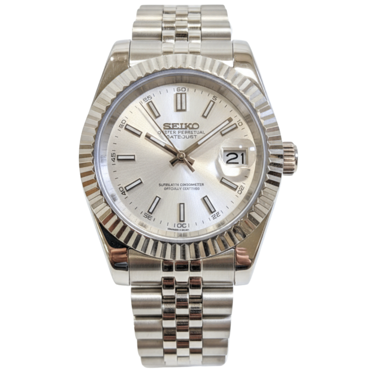 SEIKO-LEX SILVER DJ (40mm)