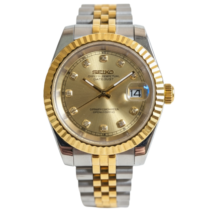 SEIKO-LEX TWO TONE GOLD DIA DJ 39MM